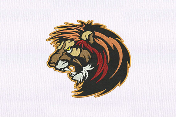 African Lion Embroidery Design Review
