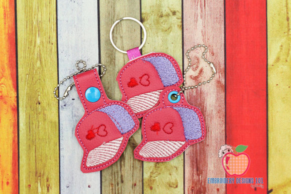Fashionable Cap ITH Keyfob