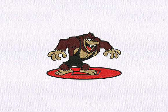Muscular Gorilla Embroidery Design Review