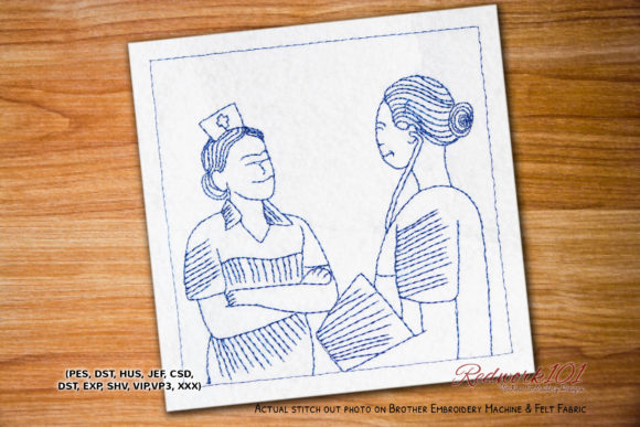 Nurse in Discussion Design