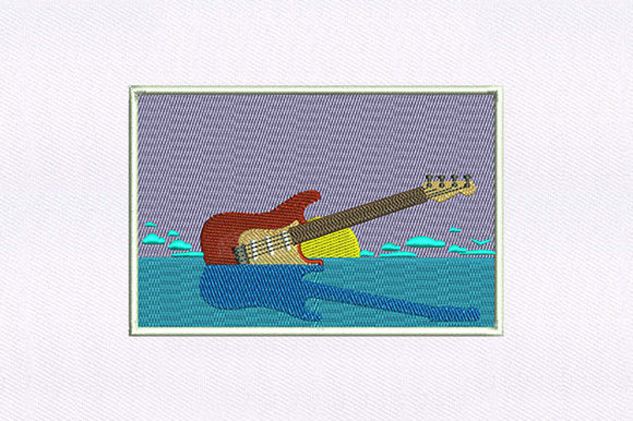 Ocean Electric Guitar Design