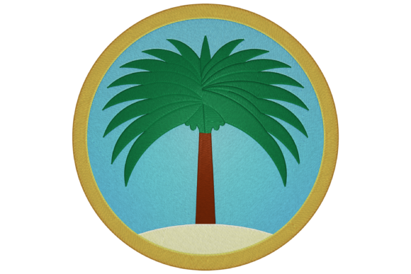 Palm Tree Landscape: A Seasonal Embroidery Review