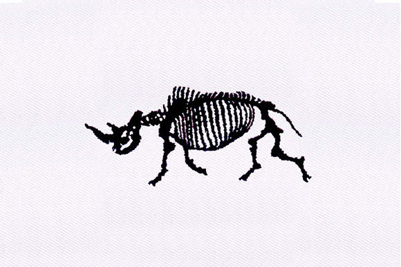 Rhinoceros Skeleton Design