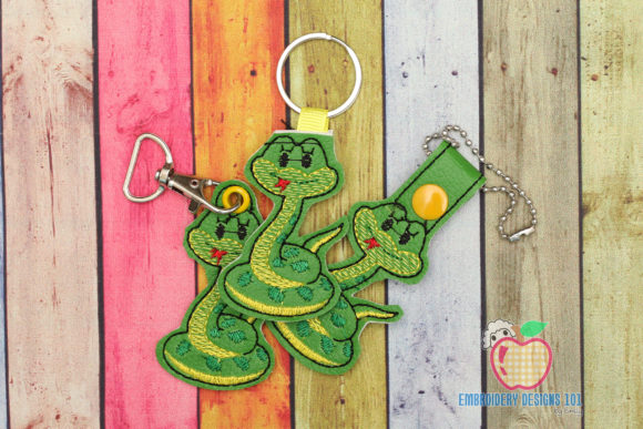 Snake ITH Snaptab Keyfob