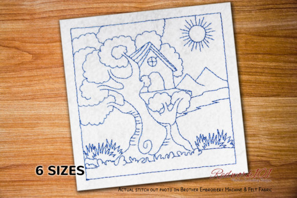 Tree House Embroidery Design Review