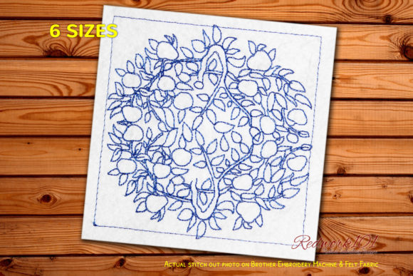 Tree Pattern: A Thoughtful Embroidery Design for Meaningful Gifts